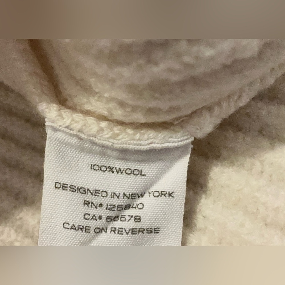 INTERMIX Cream Ribbed Sweater - Picture 7 of 7